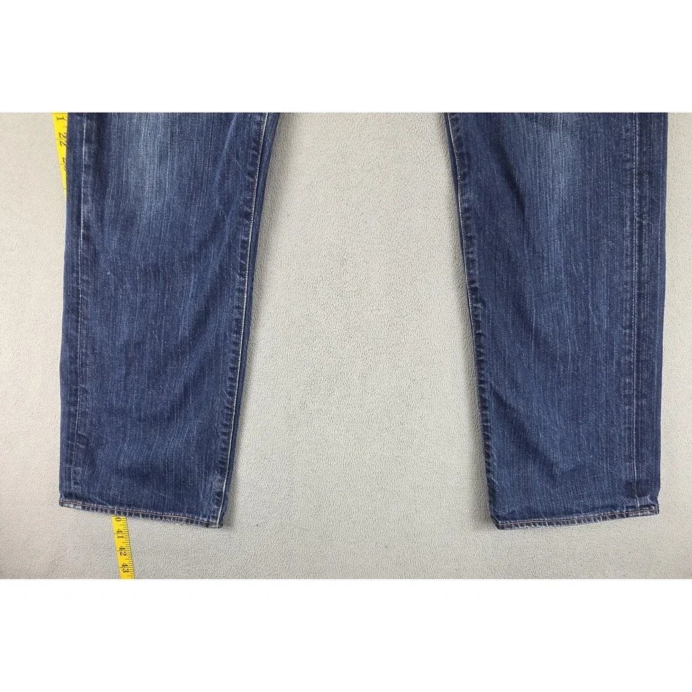 Vintage Levis Engineered Jeans Mens Blue Buckle Back 33x30 Whiskers